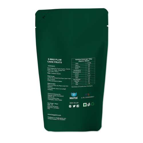 Plum Cake Mix - Pre-Soaked Plum Cake Fruit Mix Dry Fruits Dry Ginger, Cashews, Raisins, Dates, Dry Ginger, Orange Peel, Tutty Fruity, Cherry , 300g Plum Cake Mix - Pre-Soaked Plum Cake Fruit Mix Dry Fruits Dry Ginger, Cashews, Raisins, Dates, Dry Ginger, Orange Peel, Tutty Fruity, Cherry , 300g